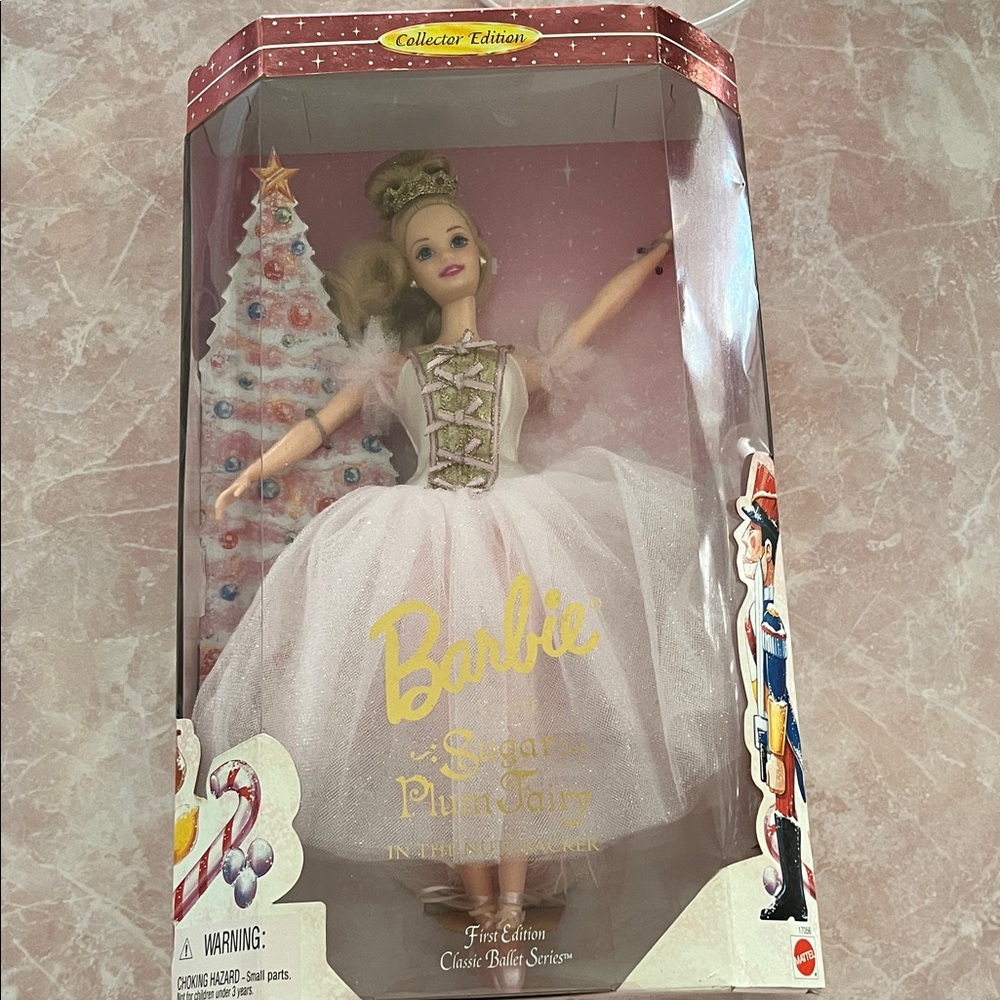 Barbie Sugar Plum Fairy in Pink Tutu collectors edition
